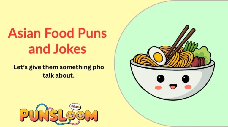 Asian Food Puns and Jokes