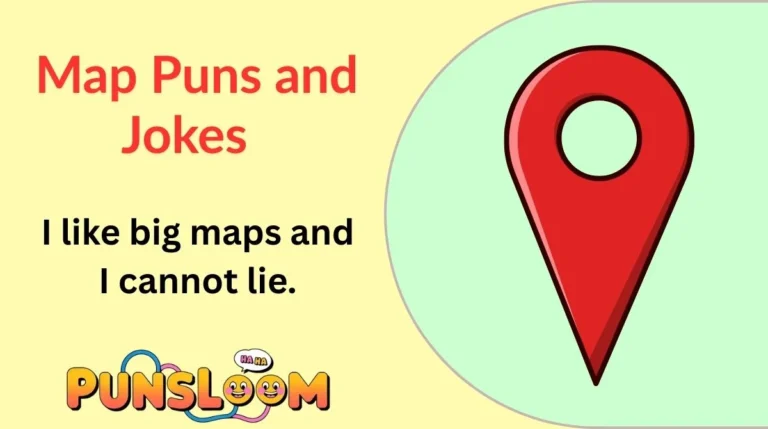 Map Puns and Jokes