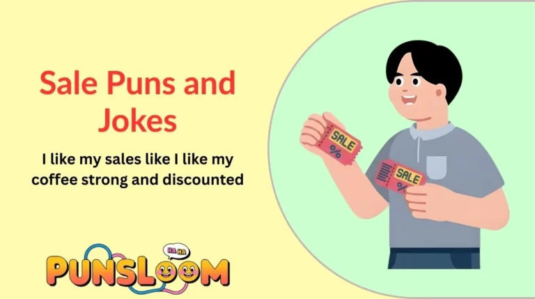 Sale Puns and Jokes